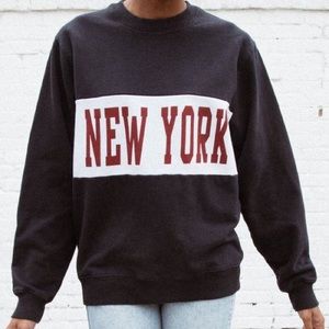 Brandy Mellville New York Crewneck